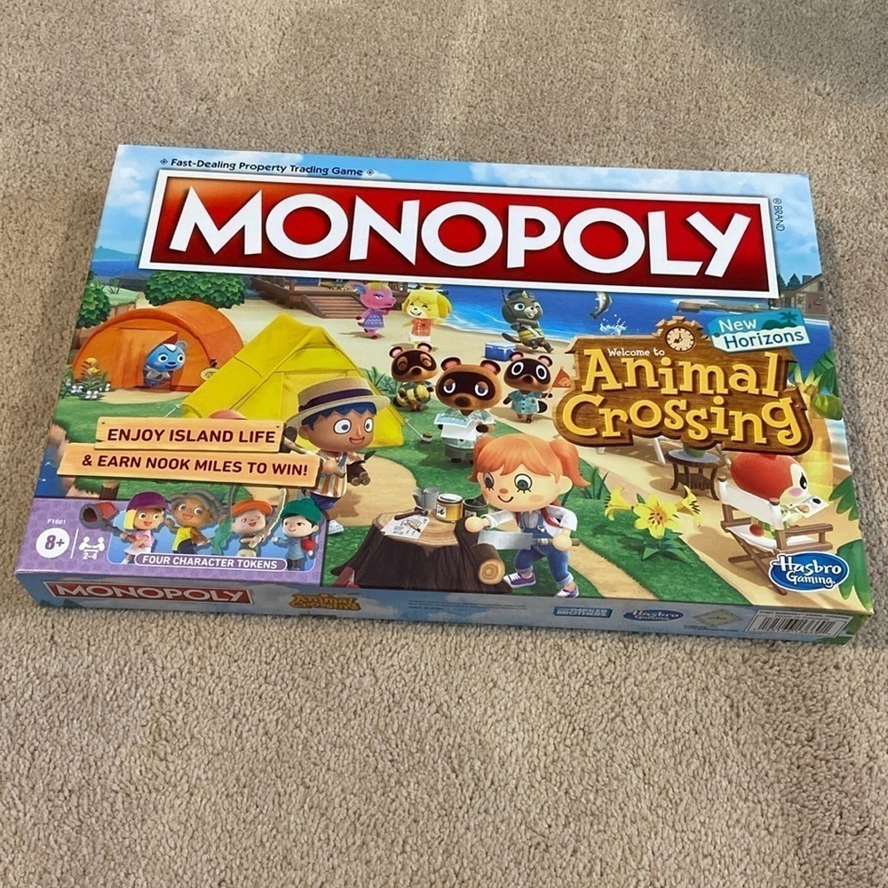 HASBRO monopoly game. NWT​​​​​​​​​